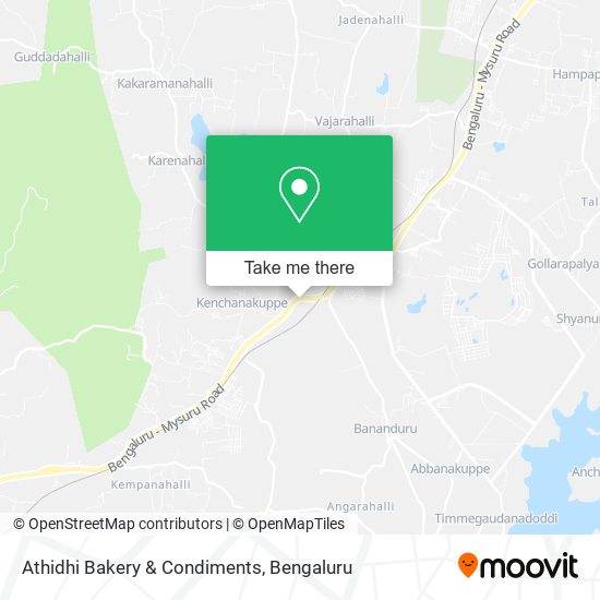 Athidhi Bakery & Condiments map