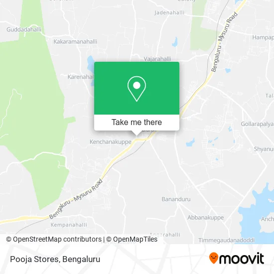 Pooja Stores map