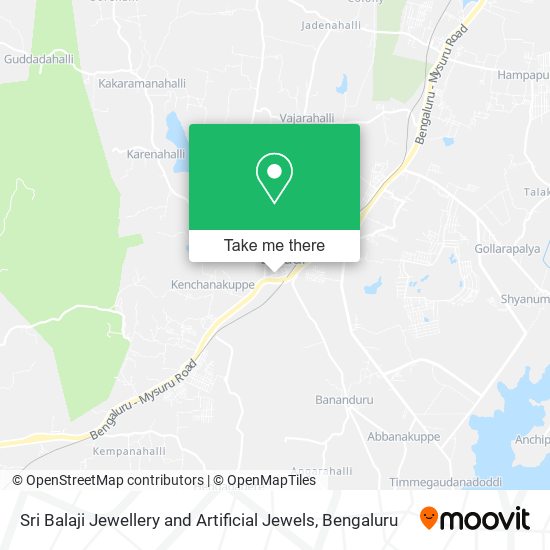 Sri Balaji Jewellery and Artificial Jewels map