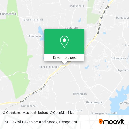 Sri Laxmi Devshinc And Snack map