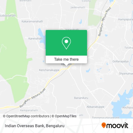 Indian Overseas Bank map