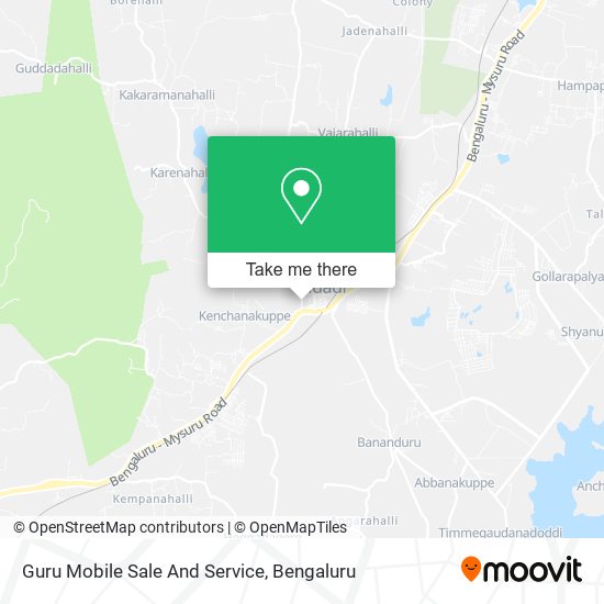 Guru Mobile Sale And Service map