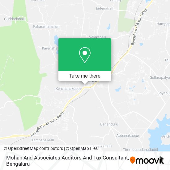 Mohan And Associates Auditors And Tax Consultant map