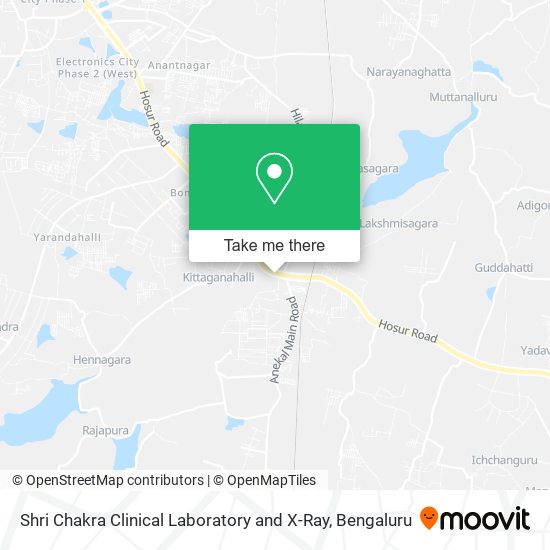 Shri Chakra Clinical Laboratory and X-Ray map