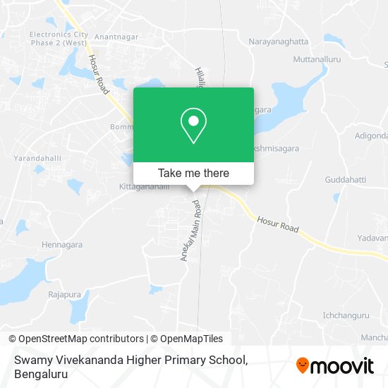 Swamy Vivekananda Higher Primary School map