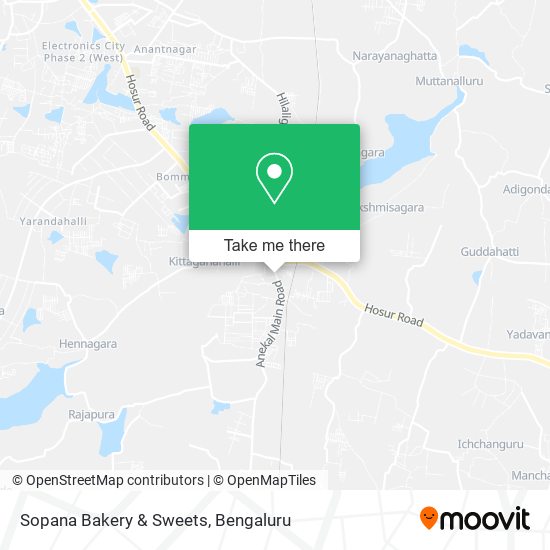 Sopana Bakery & Sweets map