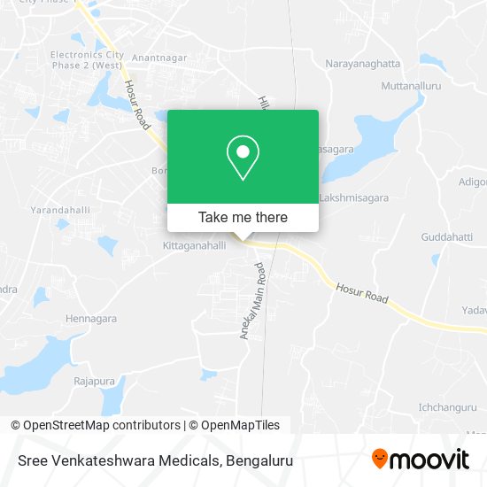 Sree Venkateshwara Medicals map