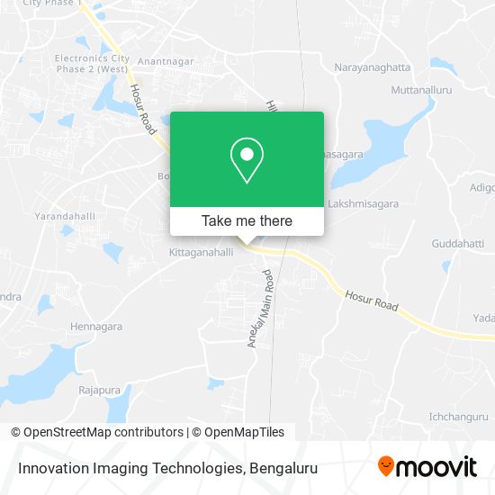 Innovation Imaging Technologies map