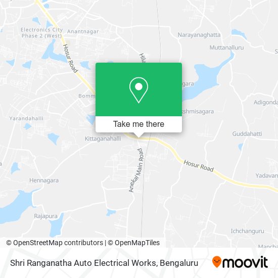 Shri Ranganatha Auto Electrical Works map
