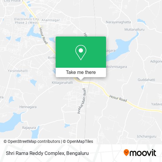 Shri Rama Reddy Complex map