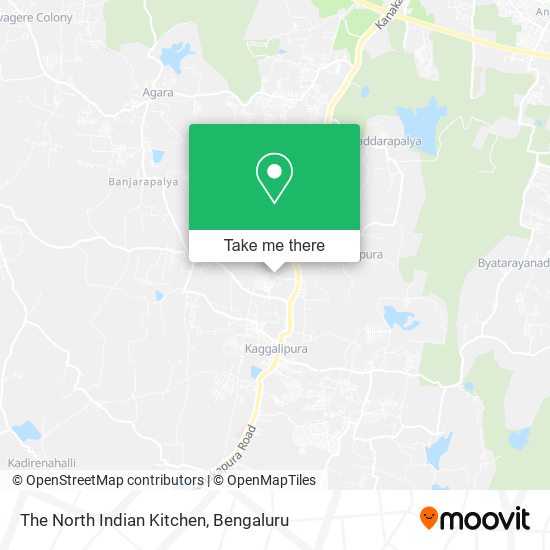 The North Indian Kitchen map
