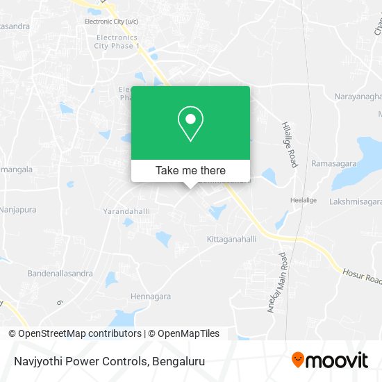 Navjyothi Power Controls map