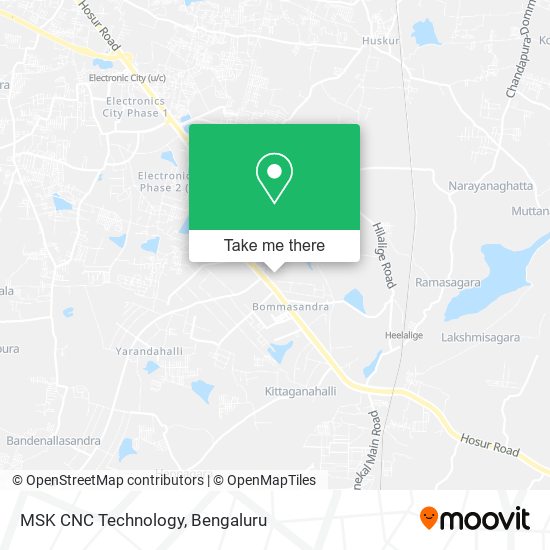 MSK CNC Technology map