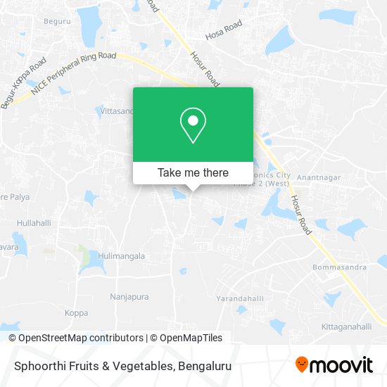 Sphoorthi Fruits & Vegetables map