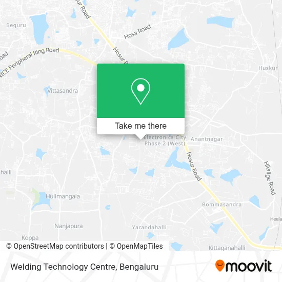 Welding Technology Centre map