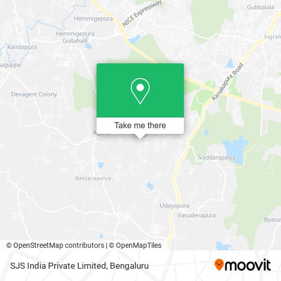 SJS India Private Limited map