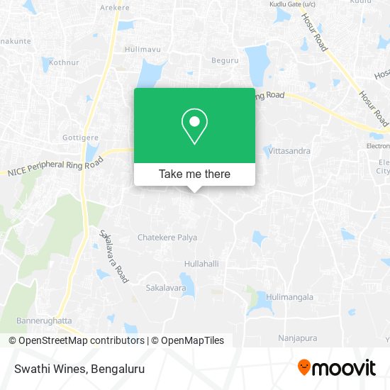 Swathi Wines map