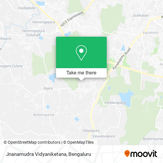 Jnanamudra Vidyaniketana map