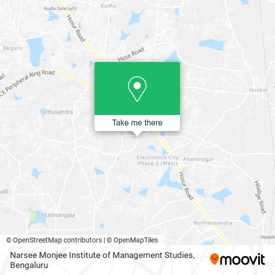 Narsee Monjee Institute of Management Studies map