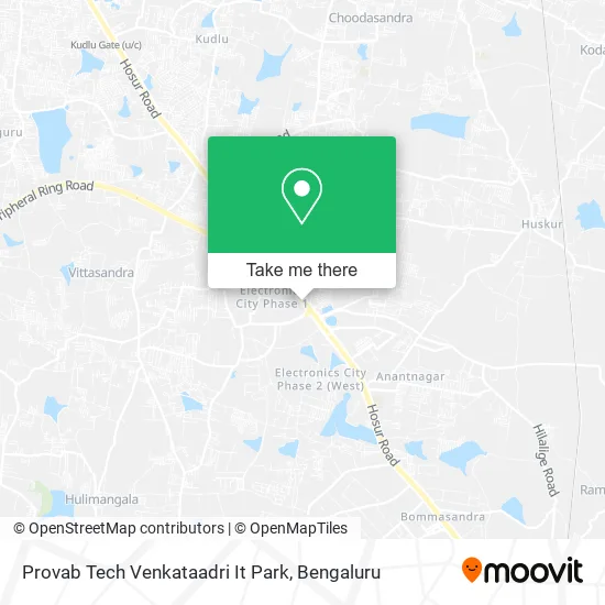 Provab Tech Venkataadri It Park map