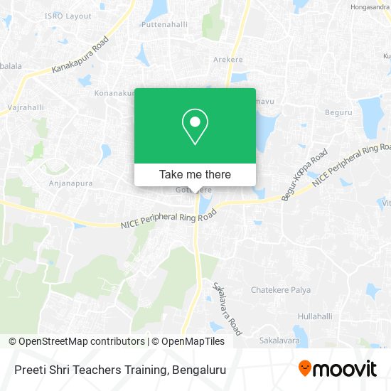 Preeti Shri Teachers Training map