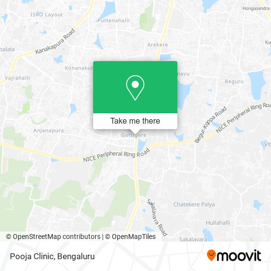 Pooja Clinic map
