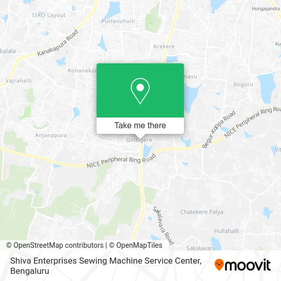 Shiva Enterprises Sewing Machine Service Center map