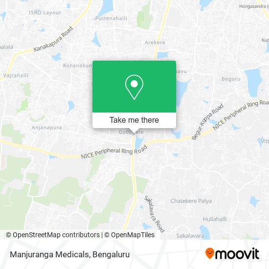 Manjuranga Medicals map