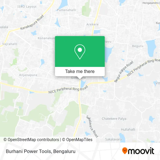 Burhani Power Tools map