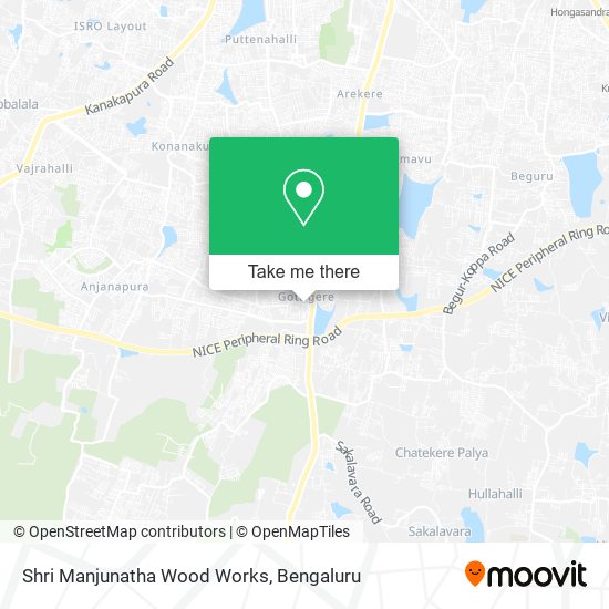Shri Manjunatha Wood Works map