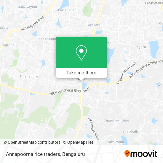 Annapoorna rice traders map