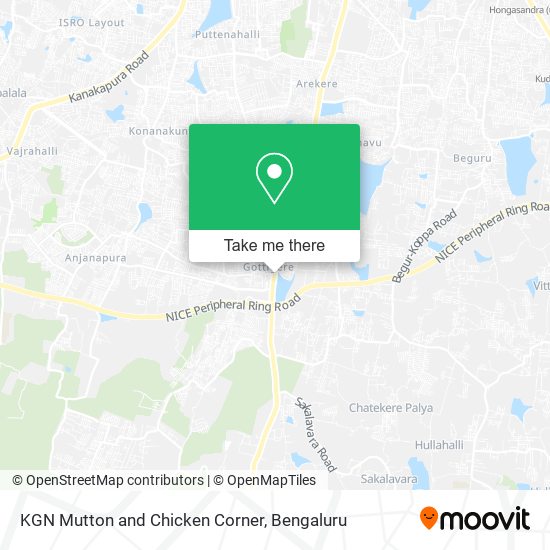 KGN Mutton and Chicken Corner map
