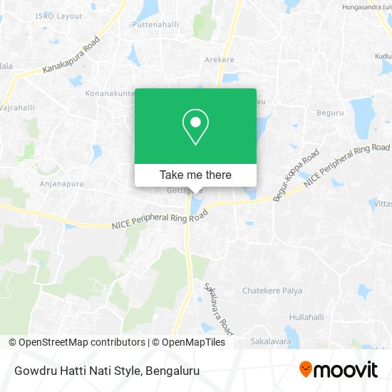 Gowdru Hatti Nati Style map
