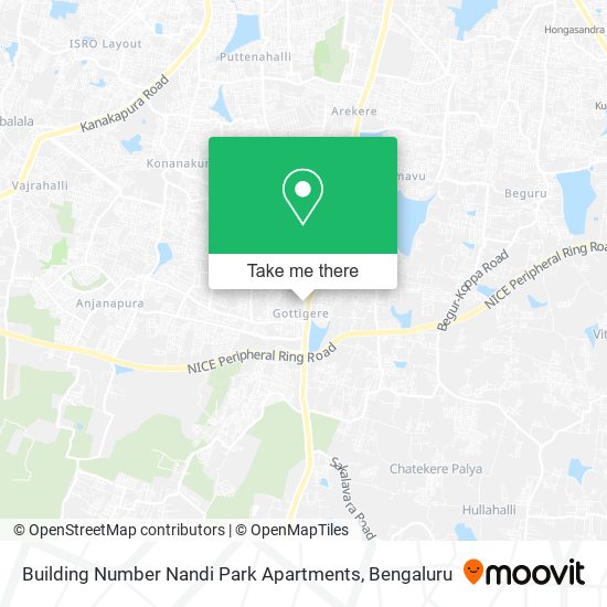 Building Number Nandi Park Apartments map