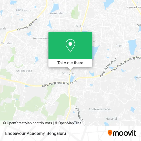 Endeavour Academy map