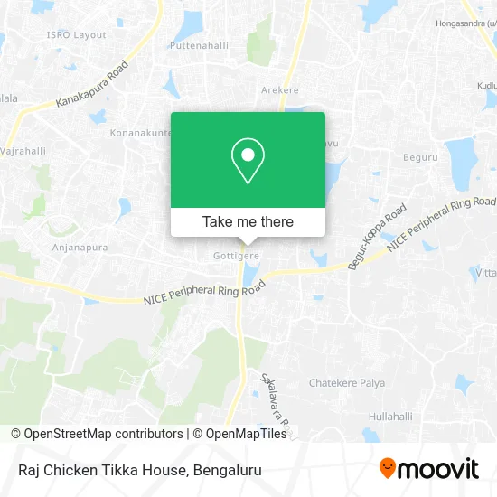 Raj Chicken Tikka House map