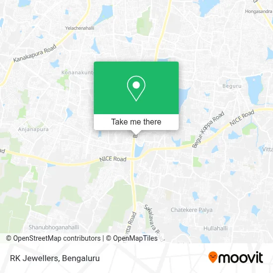 RK Jewellers map