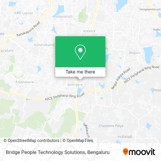 Bridge People Technology Solutions map