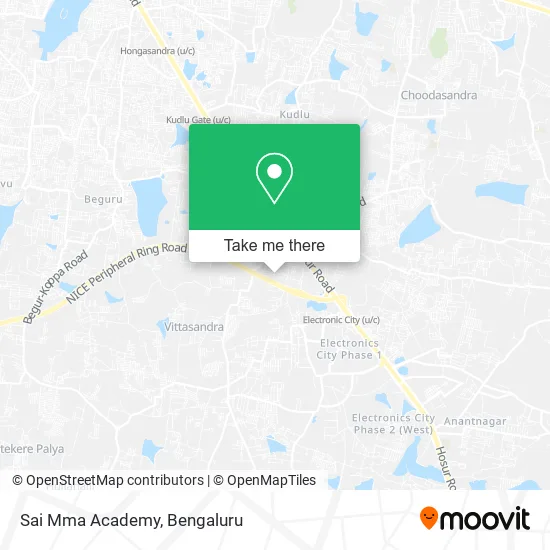 Sai Mma Academy map