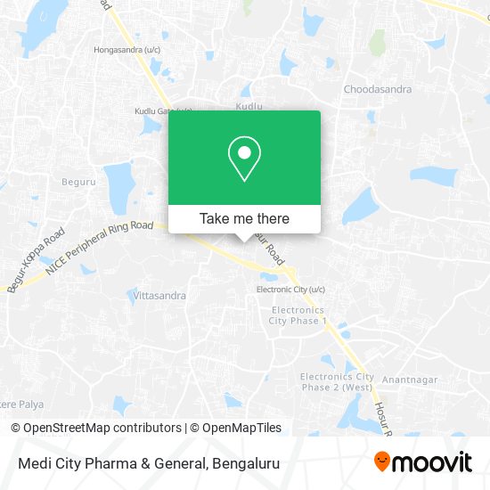 Medi City Pharma & General map