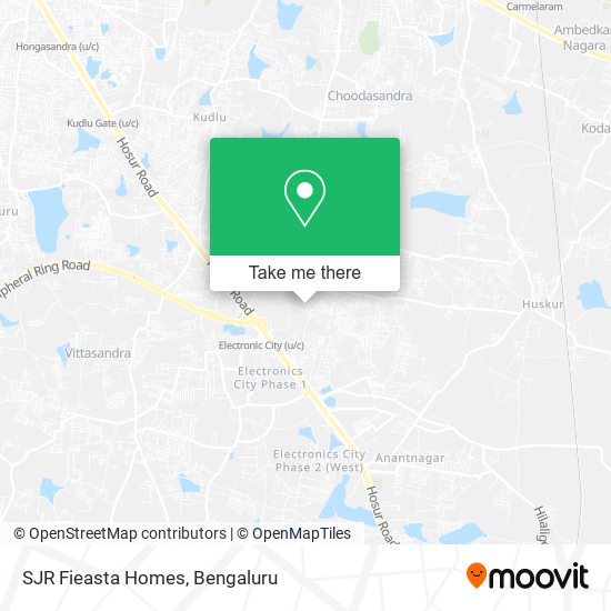 SJR Fieasta Homes map