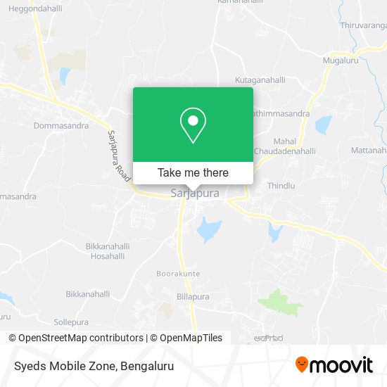 Syeds Mobile Zone map