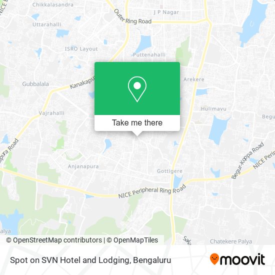 Spot on SVN Hotel and Lodging map