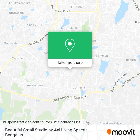 Beautiful Small Studio by Ani Living Spaces map