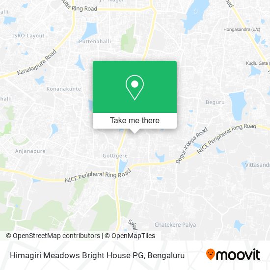 Himagiri Meadows Bright House PG map