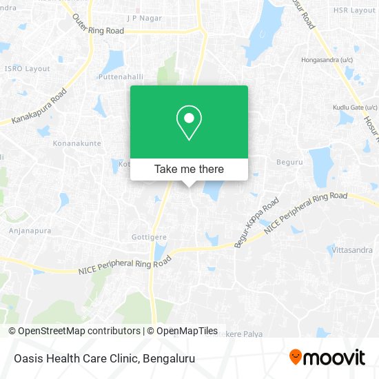 Oasis Health Care Clinic map
