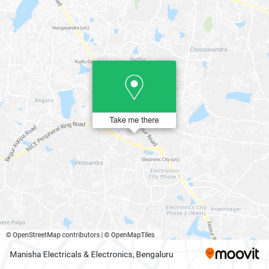 Manisha Electricals & Electronics map