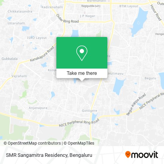 SMR Sangamitra Residency map