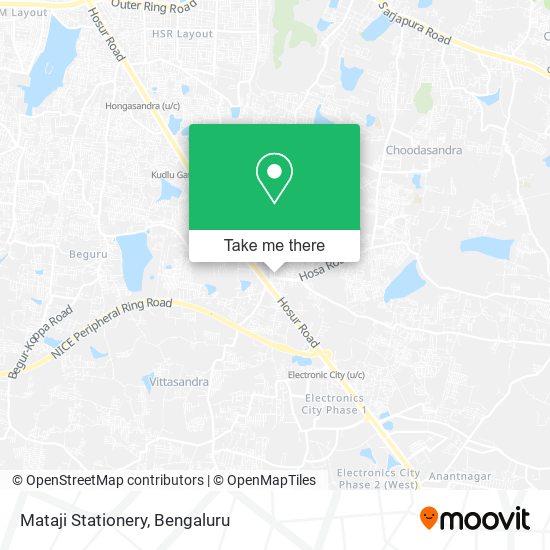 Mataji Stationery map