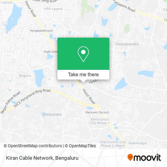 Kiran Cable Network map